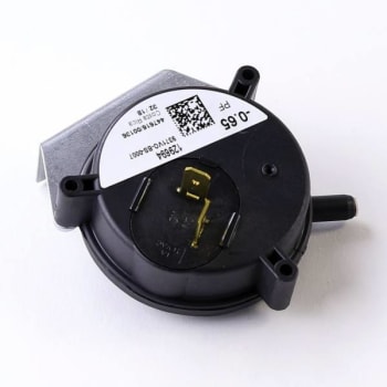 Image for York Pressure Switch, Spst, 1/4 Barbed Connection, 0.65" Wc from HD Supply