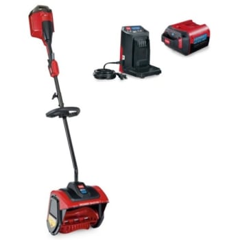 Toro 60-Volt Battery Powered Snow Shovel With 2.5 Ah Battery Plus Charger, 12"