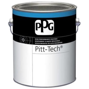 Image for Ppg Architectural Finishes Pitt-Tech® Enamel Flat Paint, White, 5 Gallon from HD Supply