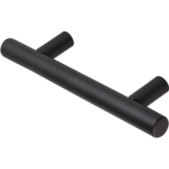 Image for Hollow Bar Cabinet Pull 3" Hole Center, Black, Package Of 10 from HD Supply