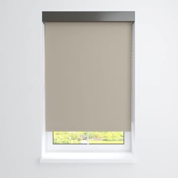 Image for Fabtex® Manual Roller Shade For Windows 36"-48"w X 60"h Blackout Twill from HD Supply