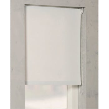 Image for Fabtex® Manual Roller Shade For Windows 12"-24"W X 60"H Blackout Blanc from HD Supply