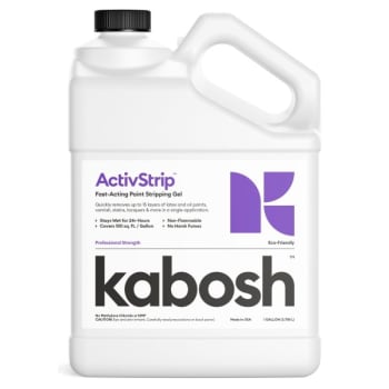 Kabosh Activstrip Paint Stripper, Gel, 1 Gallon