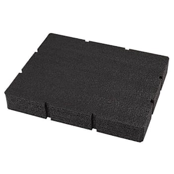 Milwaukee Customizable Foam Insert For Packout Tool Box, 2-Drawer