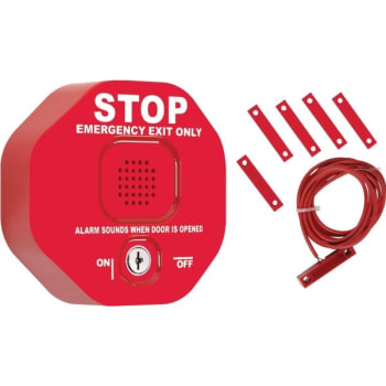 Image for Safety Technology® Exit Stopper Multi-Function Door Alarm for Double Door from HD Supply