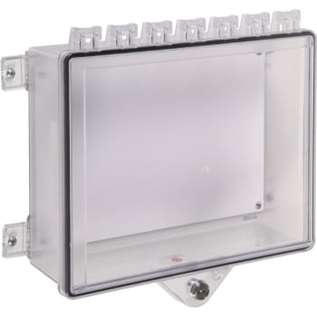 Image for Safety Technology® NEMA 4X Polycarbonate Cabinet With Key Lock - Clear from HD Supply