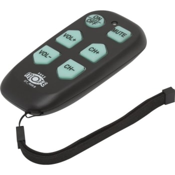Image for Continu-us Big Button TV Remote Control (Black) from HD Supply