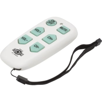Image for Continu-us Big Button TV Remote Control (White) from HD Supply