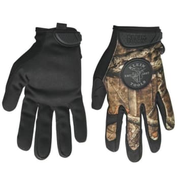 Image for Klein Tools® Journeyman Medium Camouflage Gloves from HD Supply