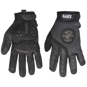 Image for Klein Tools® Journeyman Large Black Grip Gloves from HD Supply