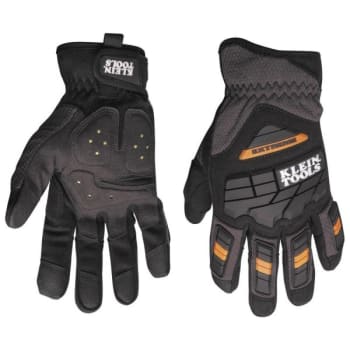 Image for Klein Tools® Journeyman Medium Black Extreme Gloves from HD Supply