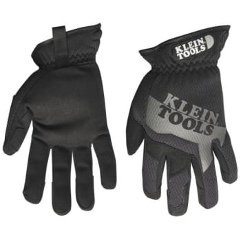 Klein Tools® Journeyman Large Black Utility Gloves