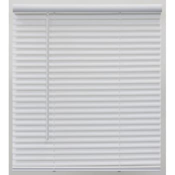 Image for Champion® Alabaster 1 In. Cordless Light Filtering Vinyl Blind 52x64" from HD Supply