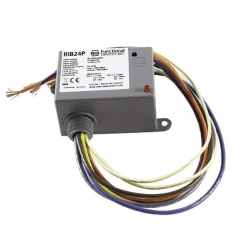 Image for Functional Devices 24vac/Dc 20a Dpdt Enclosure Relay from HD Supply