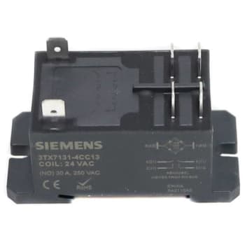 Image for Siemens Plug In Relay Dpst No 30a 24v from HD Supply