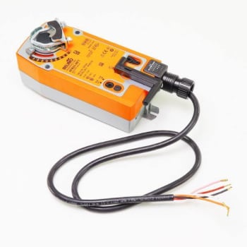 Belimo Actuator, Spring Return, 180#, Floating Point And On/Off, 24vac, 24vdc