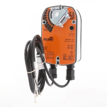 Image for Belimo Actuator Spring Return 35 In-Lb On/Off 24vac 24vdc W/Auxiliary Switch from HD Supply