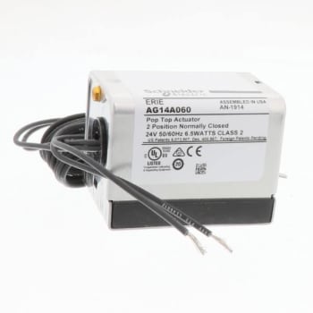 Image for Schneider Actuator, 24vac, Two Position, Normally Closed, High Temperature from HD Supply