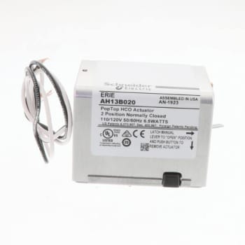 Image for Schneider Actuator, 120vac, Two Position, Spring Return, High Close Off from HD Supply
