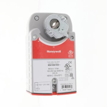 Honeywell Zelix S05 Spring Return Actuator, 100-250v, Two Position, Spst