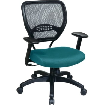 Image for Space Seating Airgrid Back Manager Chair With Blue Mesh Seat from HD Supply