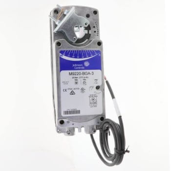 Image for Johnson Controls 24v, 24vdc, Two Position, 177# Spring Return Actuator from HD Supply