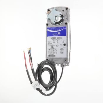 Image for Johnson Controls 2 Position, Spring Return Actuator 2 Spdt Auxiliary Switches from HD Supply