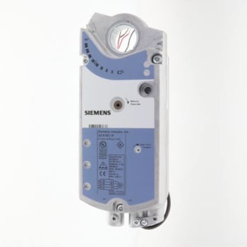 Image for Siemens Spring Return 24vac Modulating 0-10vdc from HD Supply