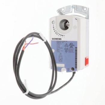 Image for Siemens 24v Non Spring Return On/Off Floating Plenum Actuator from HD Supply