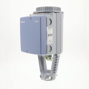 Image for Siemens 24v 0-10vdc Spring Return Reversible Actuator from HD Supply