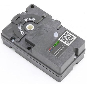 Image for Zonefirst 12vdc Plug-In Damper Motor LED Open/Closed Status And Rj11 Jack from HD Supply