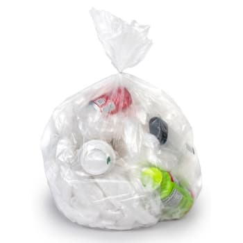 Image for Colonial Bag Corporation 60 Gal Clear Trash Can Liners, Case Of 100 from HD Supply