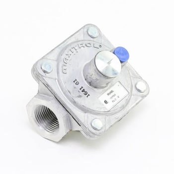 Image for Maxitrol 3/4"Npt 1/2psi Max Inlet 3-6"Wc Outlt Rbbr Seat Poppt Applnce Regulator from HD Supply