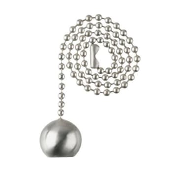 Image for Westinghouse Ball Pull Chain In Brushed Nickel from HD Supply