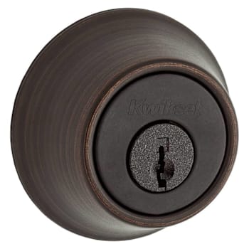 Image for Kwikset 665 Series Venetian Bronze Double Cylinder Deadbolt With Smartkey Security from HD Supply