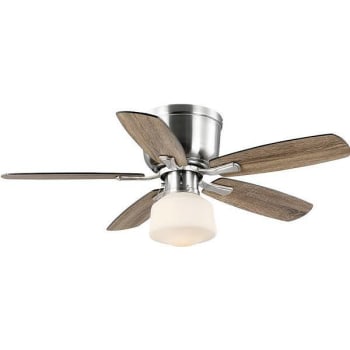 Image for Hampton Bay Leroy 42 In. Led Brushed Nickel Ceiling Fan With Light from HD Supply
