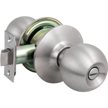 Us Lock 2010 Series Gr2 Privacy Bed/Bath Ball Door Knob Us32d 2-3/8 In. Backset