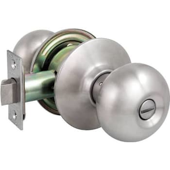 Image for Us Lock 2010 Series Gr2 Privacy Bed/Bath Plymouth Door Knob Us32d 2-3/8" Backset from HD Supply