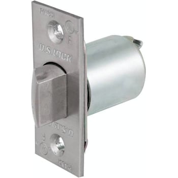 Us Lock 2010/2050/2050c Series Gr2 2-3/8 In. Us32d Standard Spring Latch Backset