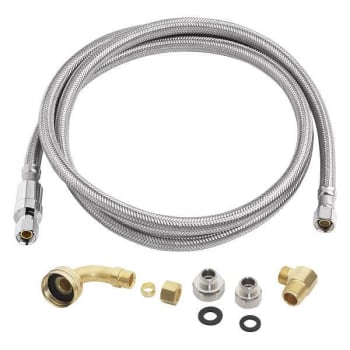 Image for Homewerks 3/8" Comp X 3/8" Comp X 72" Universal Dishwasher Connector from HD Supply