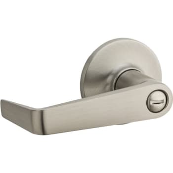 Image for Kwikset® Carson Privacy Lever (Satin Nickel) from HD Supply