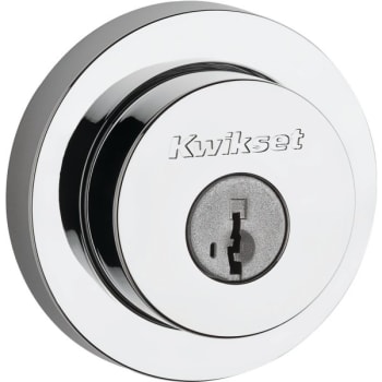 Image for Kwikset® Smartkey™ Round Single Cylinder Lockset (Polished Chrome) from HD Supply