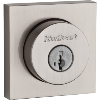 Image for Kwikset® Smartkey Security™ Square Single Cylinder Lockset (Satin Nickel) from HD Supply