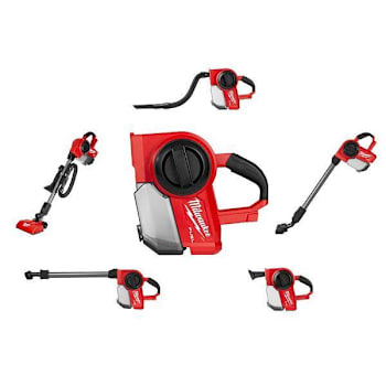 Image for Milwaukee M18 Fuel 18v Brushless Cordless 0.25 Gal. Wet/Dry Jobsite Vacuum, Tool Only from HD Supply