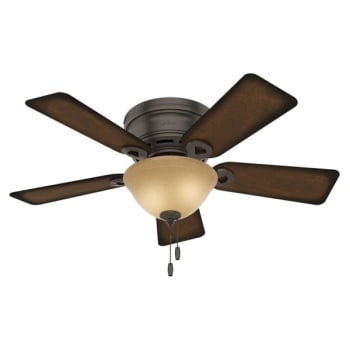 Image for Hunter® Conroy 42 In. 5-Blade Ceiling Fan W/ Light (Onyx Bengal) from HD Supply