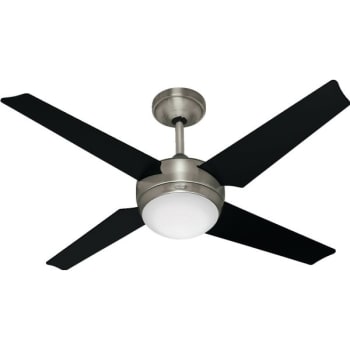 Image for Hunter® Sonic 52 In. 5-Blade Fluorescent Ceiling Fan W/ Light (Brushed Nickel) from HD Supply