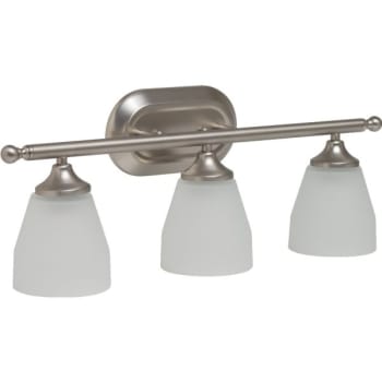 Image for Kichler® Ansonia 23 in 3-Light Vanity Light Fixture (Brushed Nickel) from HD Supply
