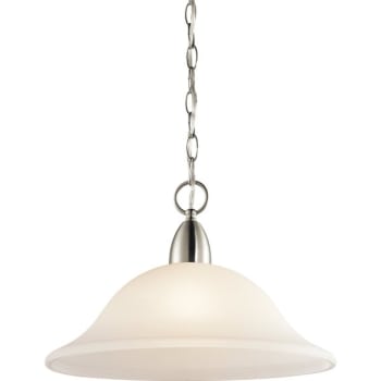 Image for Kichler® 1-Light Pendant Fixture (Brushed Nickel) from HD Supply