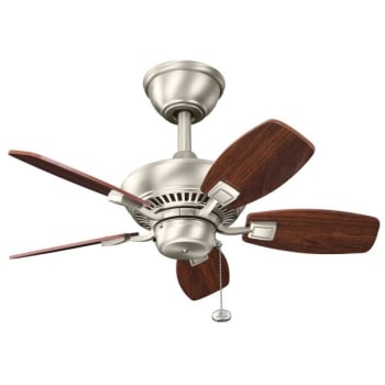 Image for Kichler® Canfield 30 In Indoor Ceiling Fan (Brushed Nickel) from HD Supply