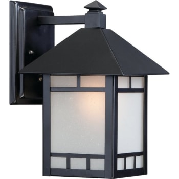 Image for Nuvo Lighting® Drexel 7 x 10.5 in. 1-Light Outdoor Lantern (Stone Black) from HD Supply